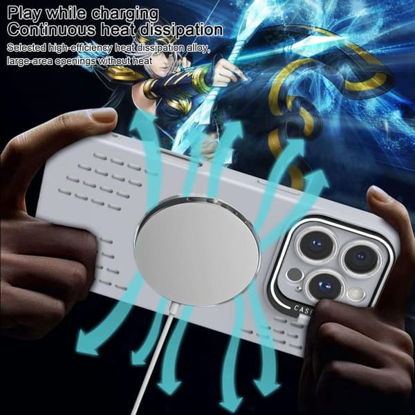 iPhone 16 Pro MagSafe Kylskal med Linshållare Kunglig blå