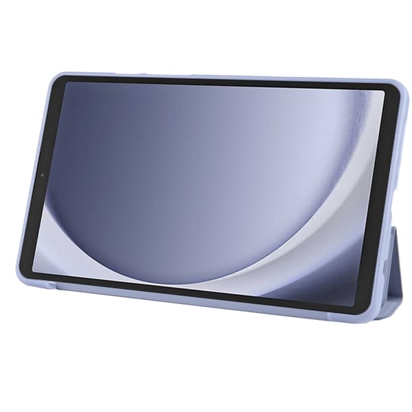 Samsung Galaxy Tab A9 / A11 Tri-fold TPU Läderfodral Lavendelgrå