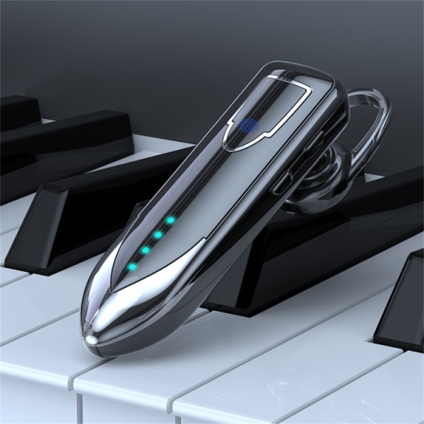 ME-3 Bluetooth 5.0 Business Style Touch Switch Bluetooth-hörlurar Svart