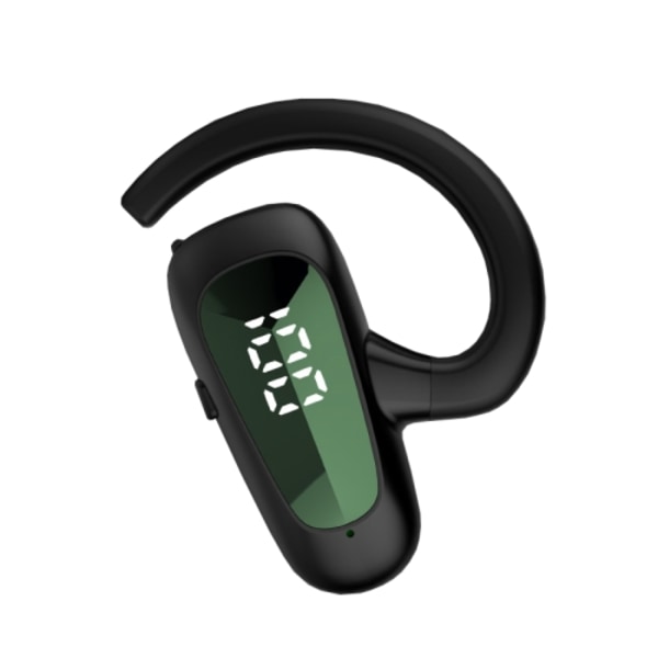 Bone Conduction Concepts Digital Display Stereo Bluetooth-hörlurar, stil: Enstaka öra Grön