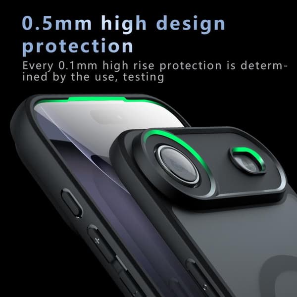 iPhone 17 Skal - Armor MagSafe PC Hybrid TPU