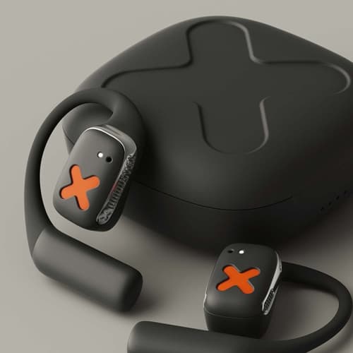 D MOOSTER D39 Pro OWS Öronmonterade ANC Bluetooth-hörlurar APP-kontroll Svart
