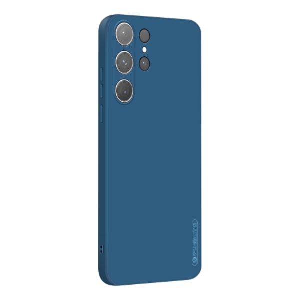 Samsung Galaxy S24 Ultra 5G Skal PINWUYO Sense Series i Flytande Silikon TPU Blå