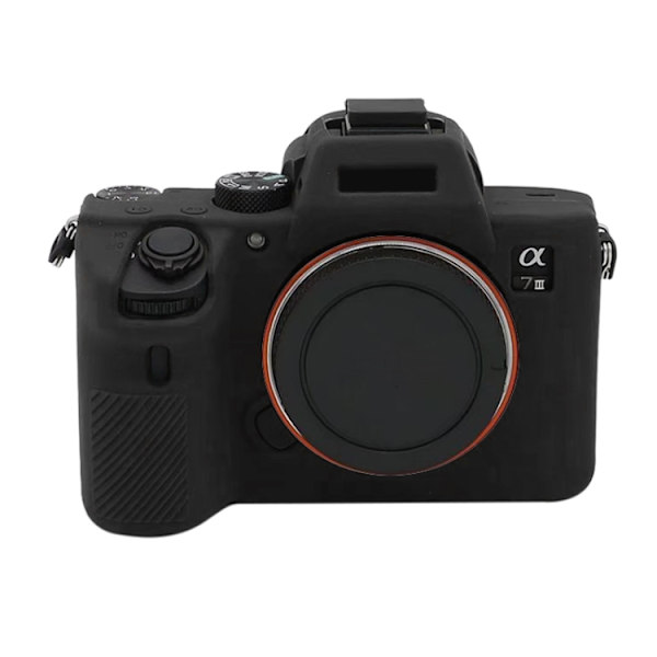 Mjukt silikonfodral för Sony A7III / A7S3 / A7RIII / A7SIII Svart