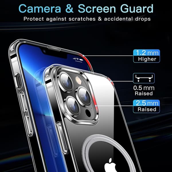 iPhone 16 Pro LK Crystal Clear MagSafe Magnetisk Skal