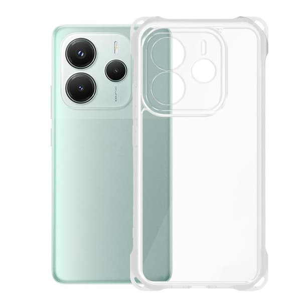 Redmi Note 14 5G - Kalebol 1.5mm Tjock Four-Corner Stötsäker TPU Mobilskal