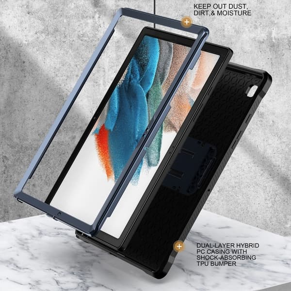 Samsung Galaxy Tab A8 10.5 (2021) skyddsfodral Blå
