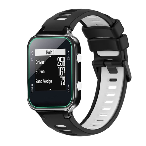 För Garmin Approach S20 tvåfärgad watch Black-White