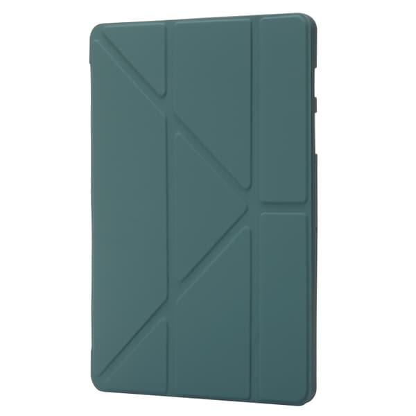 Samsung Galaxy Tab S8/S7 Silikonläderfodral Mörkgrön