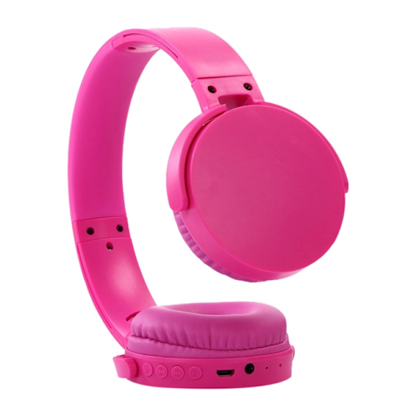 MDR-XB650BT Hörlurar med huvudband, hopfällbara, trådlösa Bluetooth-hörlurar, 3,5 mm ljudingång och handsfree-samtal Magenta