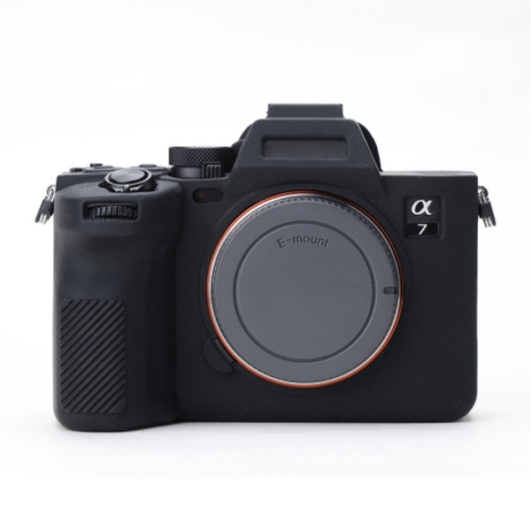 Mjukt silikonfodral för Sony A7 IV Svart