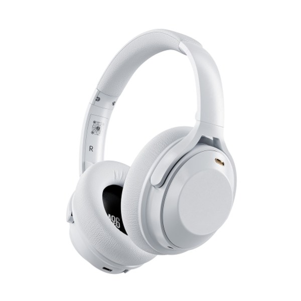 A06 Trådlösa ANC Brusreducerande Hörlurar Over Ear Bluetooth Hörlurar Vit