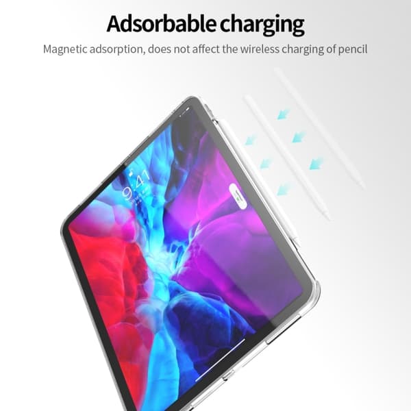 iPad Pro 11 2024 Skal - Stöttålig Mjuk TPU Skyddande Tablet Case