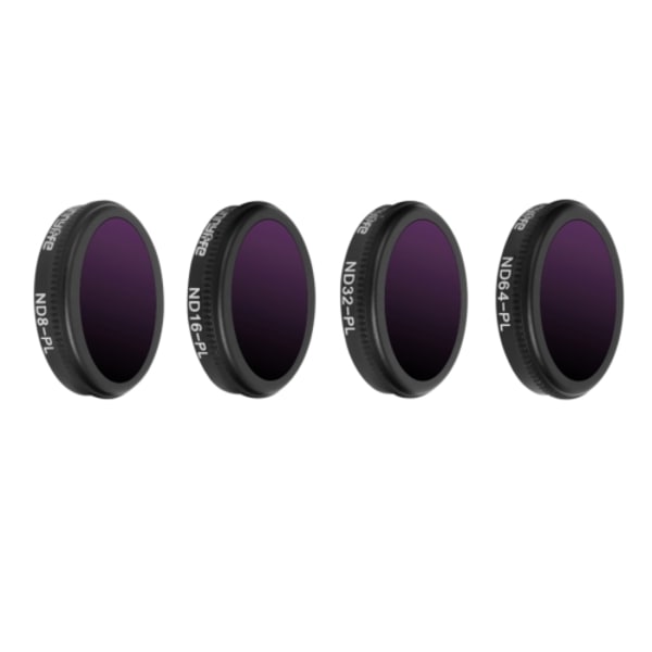 Sunnylife M2Z-FI288 ND8-PL + ND16-PL + ND32-PL + ND64-PL ND-PL-objektivfilter för DJI Mavic 2 Zoom