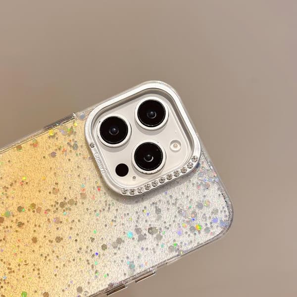 iPhone 16 Pro Max Starry Sky Gradient IMD Skal - Elegant och Skyddande Mobilskal Färgrik