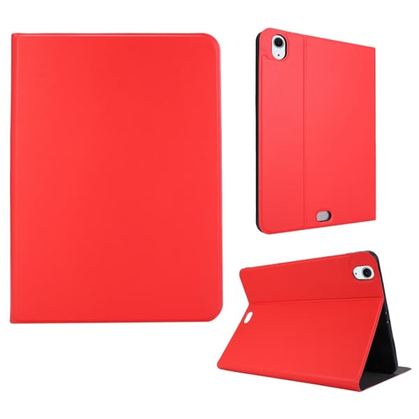 iPad Air 11 2024/2025 Skal i Stretch Voltage Plain Läderfodral Röd