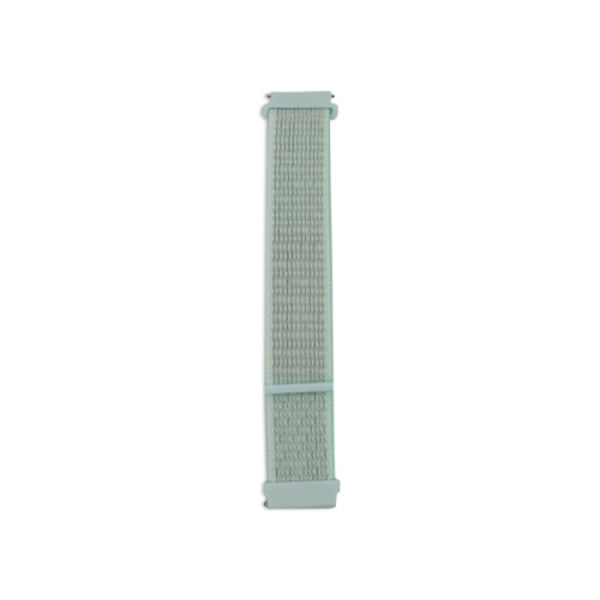För Garmin Vivoactive 3 Nylon Loop Watch Band Light Cyan