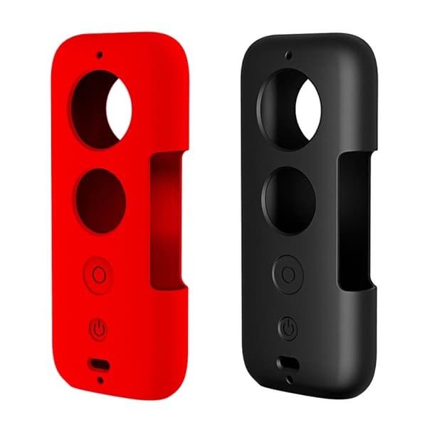 Silikonfodral med objektivskydd för Insta360 ONE X Svart