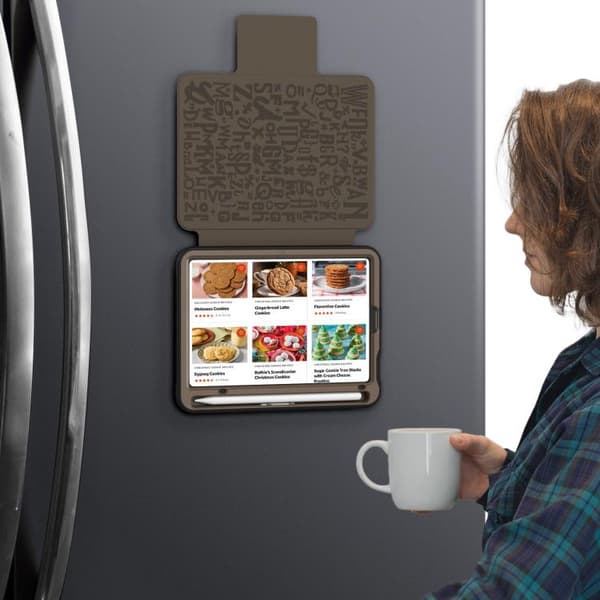 iPad mini 2024 / mini 6 Skal i Magnetiskt Läderfodral Brun
