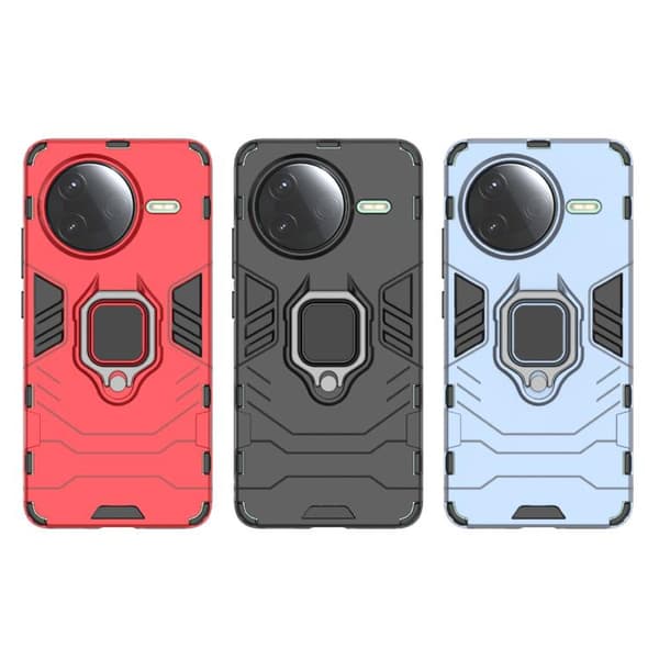 Redmi K80 / Poco F7 Pro - Stöttålig PC + TPU Mobilskal Marinblå