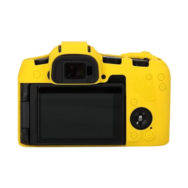 Mjukt silikonfodral för Canon EOS R8 Gul