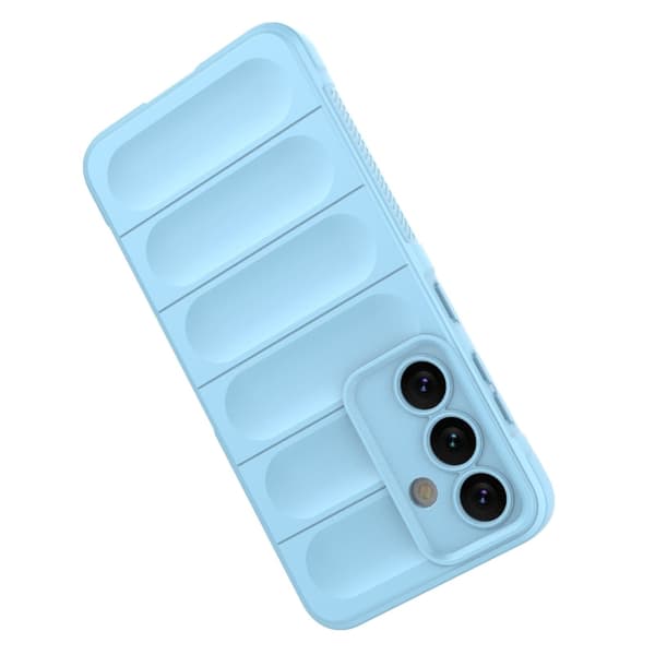 Samsung Galaxy S24 5G Skal Magic Shield TPU + Flanell Grå