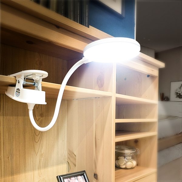 YAGE USB-laddningsklämma skrivbordslampa studenter lärande ögonskydd LED-lampor