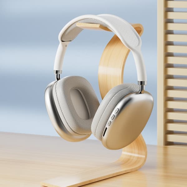 P9 Pro Max HiFi-ljud Effekt Brusreducerande Trådlösa Bluetooth-headset Blå