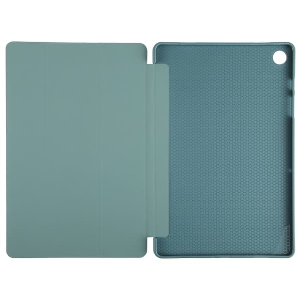 Samsung Galaxy Tab A9+ / A11+ Tri-fold TPU Läderfodral Mörkgrön