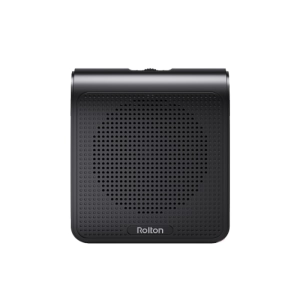Rolton K10 Mini Audio Högtalare Megafon Röstförstärkare Stödjer Inte TF-kort/U-disk(Svart)