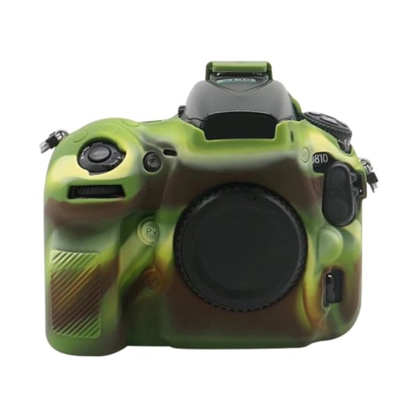 Mjukt silikonfodral för Nikon D810 Kamouflage