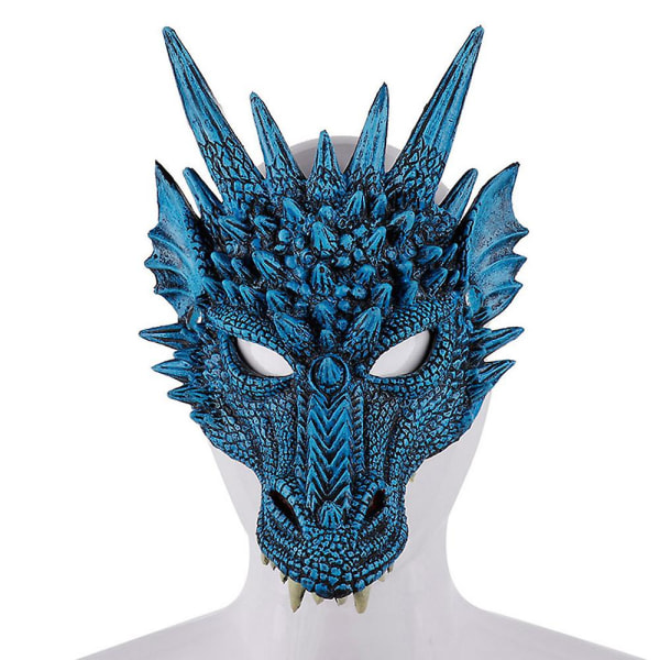 Halloween Dragon Mask Vuxna Fancy Dress Carnival Prop Kostym Rollspel