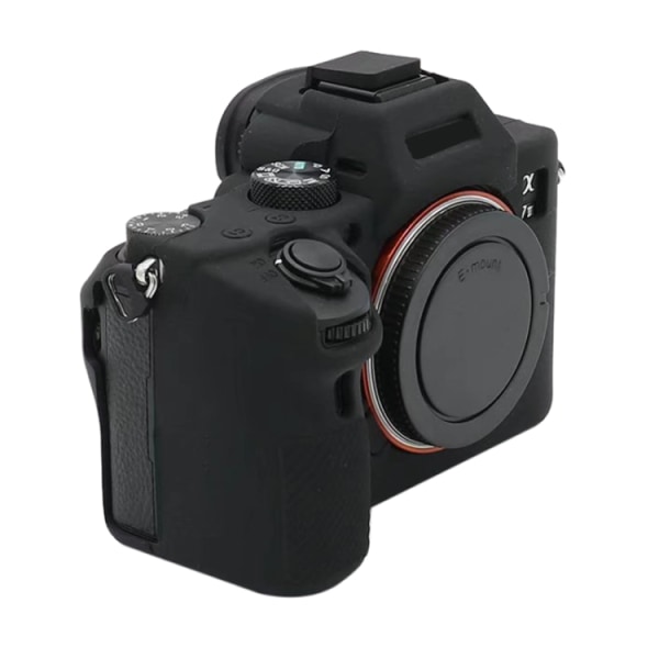 Mjukt silikonfodral för Sony A7III / A7S3 / A7RIII / A7SIII Kaffe