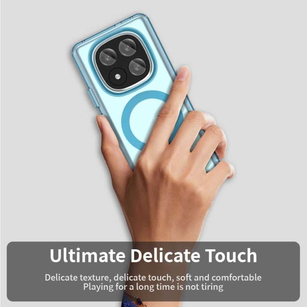 Redmi Note 14 Pro+ 5G - Candy MagSafe PC Hybrid TPU Mobilskal Blå