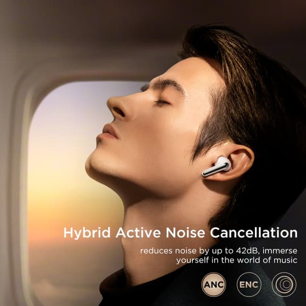 JOYROOM JR-FN1 Funpods Series True Wireless Bluetooth-hörlurar Vit