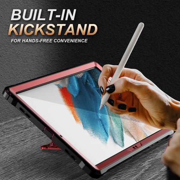 Samsung Galaxy Tab A8 10.5 (2021) skyddsfodral Röd