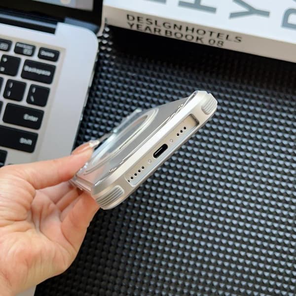 iPhone 16 Pro Frameless Aromaterapi MagSafe Skal Svart