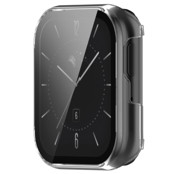 För OPPO Watch SE PC+ Toughened Film Integrated Protective Case Transparent