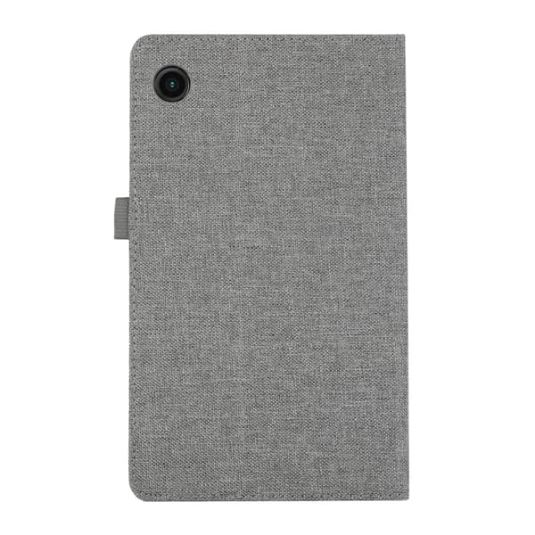 Samsung Galaxy Tab A9+ / A11+ Flipfodral i TPU och PU-läder Grå