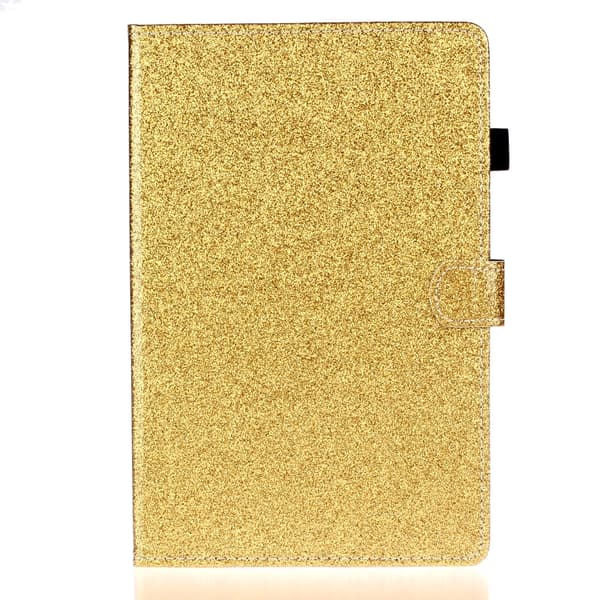 Samsung Galaxy Tab A8 10.5 (2021) Glitter Läderfodral Guld