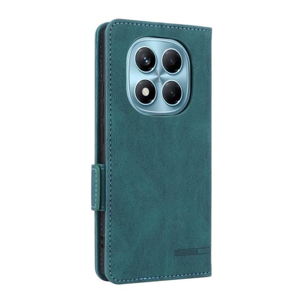 Redmi Note 14 Pro 4G - Magnetisk Låsfunktion Läderfodral Grön
