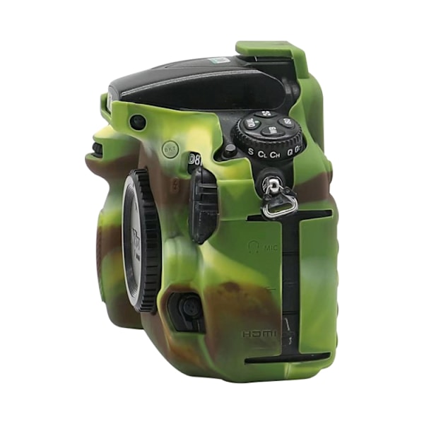 Mjukt silikonfodral för Nikon D810 Kamouflage