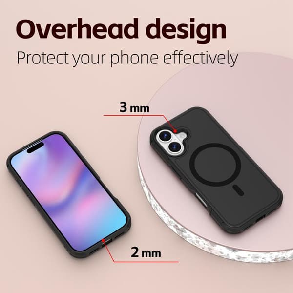 iPhone 17 Skal RedPepper Armor Magsafe PC Hybrid TPU
