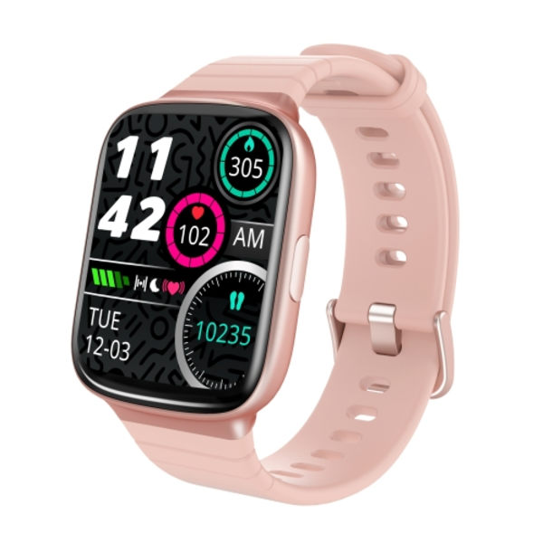 CS169 1,69 tums IPS-skärm 5ATM Vattentät Sport Smart Watch Rose guld