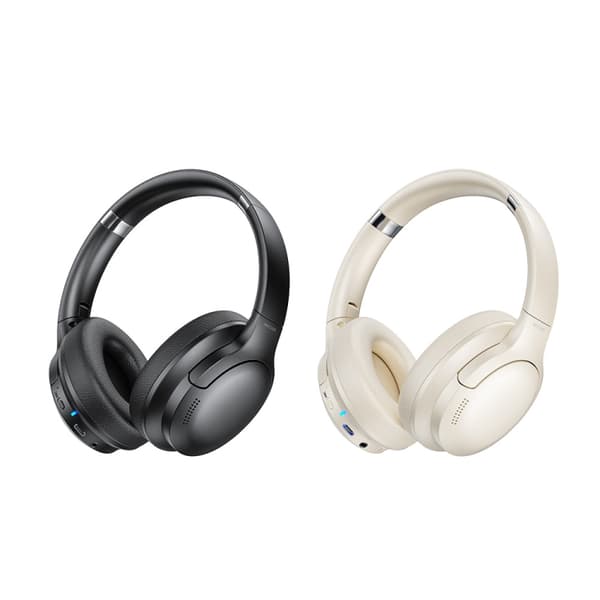 WK M11 Enjoyer ANC Over-Ear Brusreducerande Bluetooth-hörlurar Vit