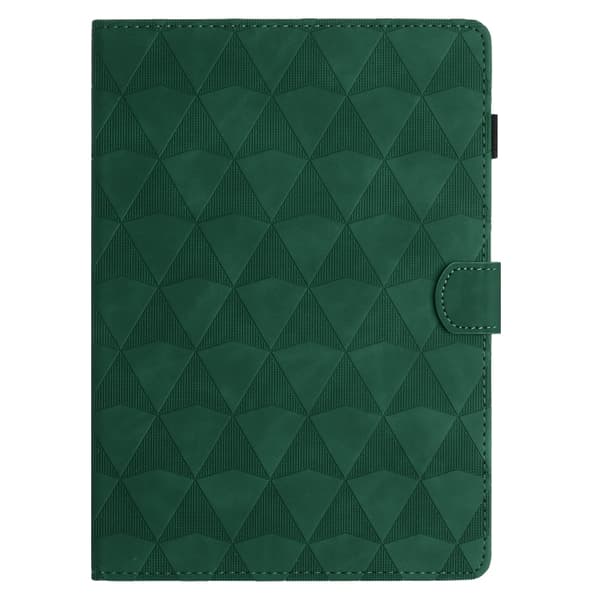Samsung Galaxy Tab A 10.1 (2016) T580 Diamantmönstrad Läderfodral Grön