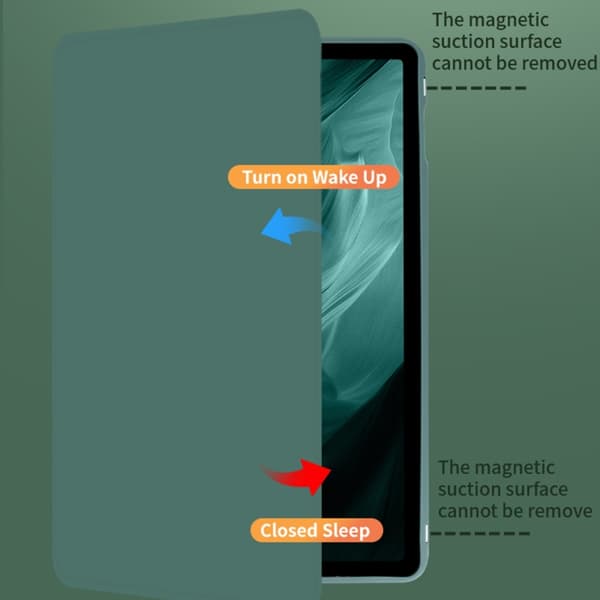Samsung Galaxy Tab S8+/S7+ 360° Rotationsskydd i Läder Svart