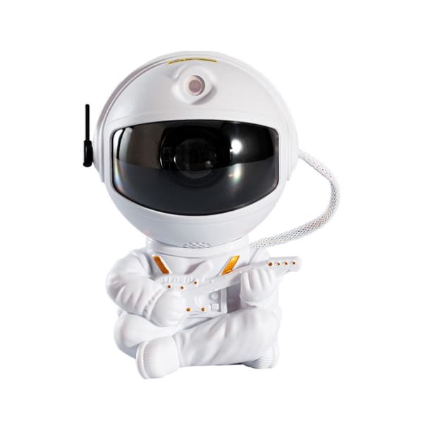 USB Astronaut Form Färgglad LED Laser Stjärnprojektionsljus (Gitarr)