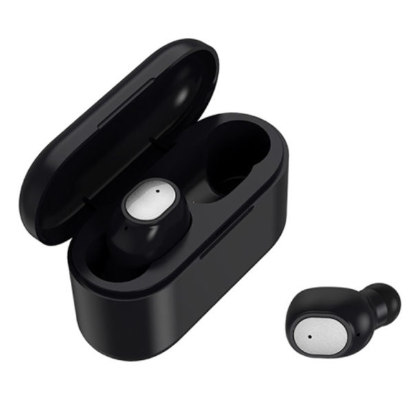 Q3 TWS Bluetooth 5.0 Binaural Stereo Automatisk Matchning Trådlösa Bluetooth-hörlurar Svart