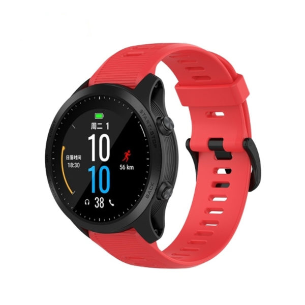 För Garmin Forerunner945 / fenix5 Plus / Approach S60 Monokrom watch Red